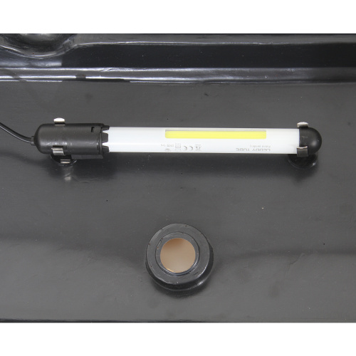 Крышка фигурная AquaPlus STD LED 50*30 см груша, со светодиодным модулем AQUAEL LEDDY TUBE 6W фото 2