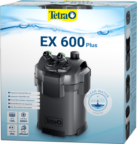 Фильтр внешний Tetra EX  600 Plus, 600л/ч ( до 120 л)