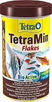 Корм Tetra TetraMin Flakes 500 мл, хлопья для всех видов рыб