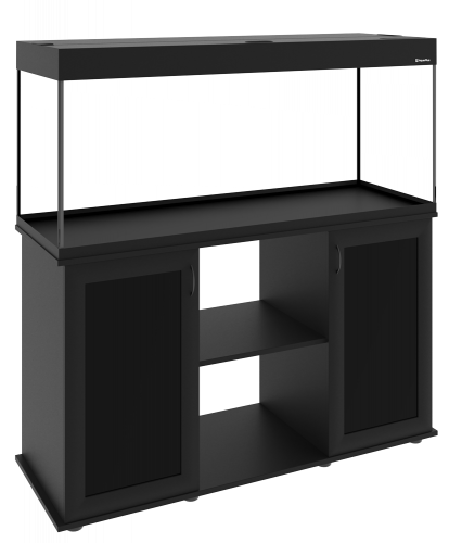 Аквариум AquaPlus PRO П250 черный (126х46х56 см) стекло 12 мм, прямоугольный, 242 л., с лампами Т5 4х54 Вт, аквар. коврик фото 10