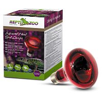 Лампа инфракрасная REPTI ZOO 63075R "ReptiInfrared", 75Вт, для террариумов