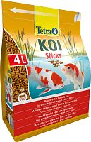 Картинка анонса Корм для карпов Кои Tetra Pond Koi Sticks 4 л, палочки для прудовых рыб