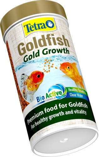 Детальная картинка Корм Tetra Goldfish Gold Growth  250 мл, гранулы премиум для золотых рыбок, ускоряет рост фото 2