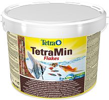 Картинка анонса Корм Tetra TetraMin Flakes 10 л, хлопья для всех видов рыб