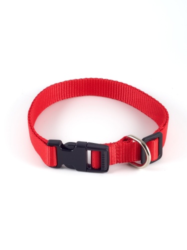 Детальная картинка Ошейник RichPet Standart 15 мм (обхват шеи: 27-42 см), красный