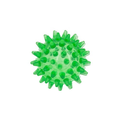 Детальная картинка Мяч массажный  5,5 см прозрачный Crystal ZooOne (зелёный)
