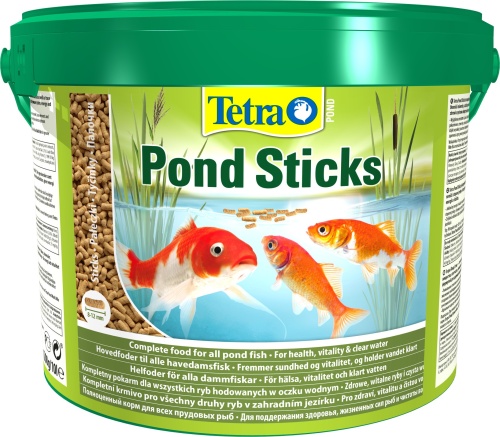 Детальная картинка Корм Tetra Pond Sticks 10 л, палочки для всех видов прудовых рыб фото 2