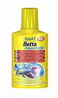 Средство Tetra Betta AquaSafe 100 мл, делает водопроводную воду безопасной для лабиринтовых рыб