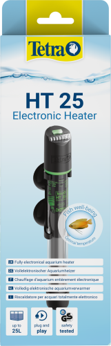 Детальная картинка Нагреватель Tetra HT 25 electronic Вт для аквариума 10 - 25 л (стеклянный, регулируемый)