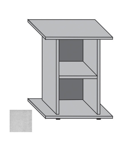 Детальная картинка Пoдставка 50 (510*310*710) без дверки, металлик, в коробке, ПВХ