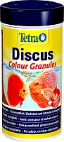 Картинка анонса Корм Tetra Discus Color Granules 250 мл, гранулы для  для дискусов, усиливают красный окрас