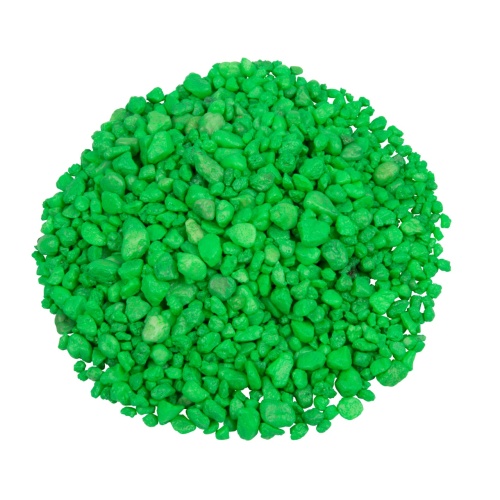 Детальная картинка Грунт GloFish флуоресцирующий  зеленый 2,268 кг фото 2