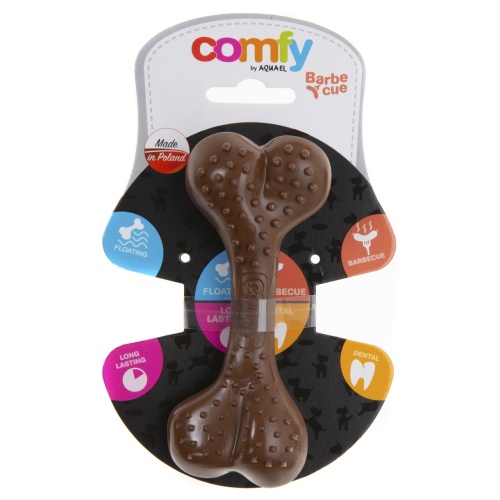 Детальная картинка Игрушка для собак COMFY BARBECUE BONE BROWN  косточка 12,5 см
