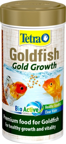 Детальная картинка Корм Tetra Goldfish Gold Growth  250 мл, гранулы премиум для золотых рыбок, ускоряет рост