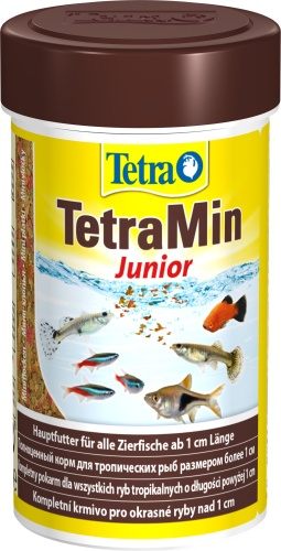 Детальная картинка Корм Tetra TetraMin Junior 100 мл, для мальков длиной от 1 см