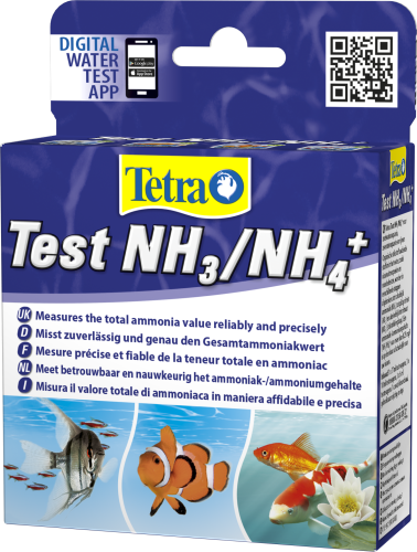 Детальная картинка Тест Tetra Test  NH3 / NH4, для определения уровня аммиака в пресноводных и морских аквариумах
