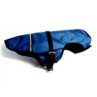 Картинка анонса Попона для собаки RichPet XS утепленная ( шея 24-28см, грудь 33-37см, длина спины 33см), синий