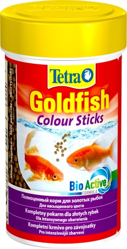 Детальная картинка Корм Tetra Goldfish Colour Sticks 100мл, палочки для золотых рыбок, для усиления окраса