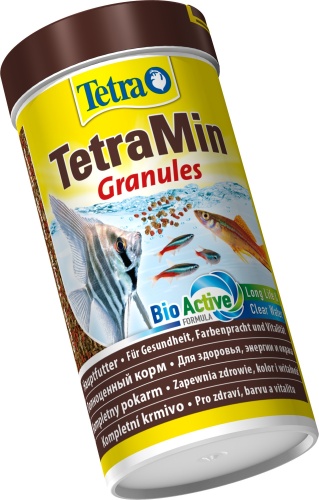 Детальная картинка Корм Tetra TetraMin Granules 250 мл, гранулы для всех видов рыб фото 2