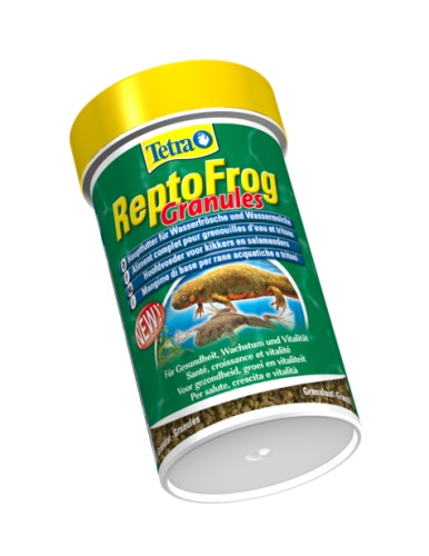 Детальная картинка Корм для лягушек и тритонов Tetra ReptoFrog Granules 100 мл, гранулы фото 2