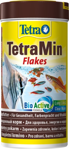 Детальная картинка Корм Tetra TetraMin Flakes 250 мл, хлопья для всех видов рыб фото 3