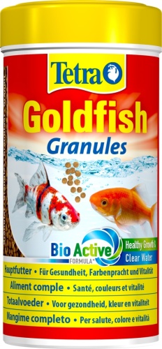Детальная картинка Корм Tetra Goldfish Granules 250 мл, гранулы для золотых рыбок фото 3