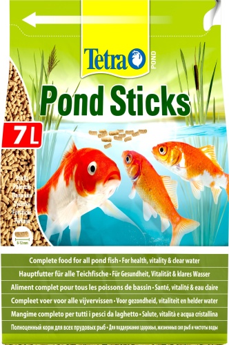 Детальная картинка Корм Tetra Pond Sticks 7 л, палочки для всех видов прудовых рыб фото 2