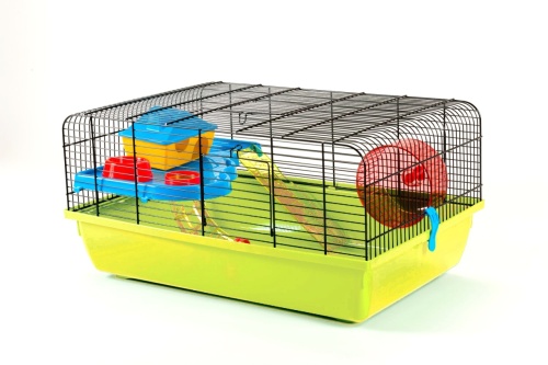 Детальная картинка Клетка InterZoo  G-121 JERRY I + TUBES (580х380х290мм), для грызунов