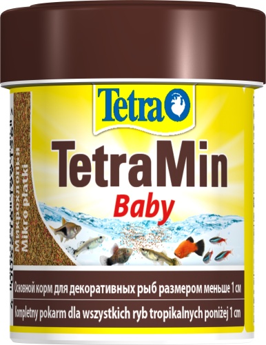 Детальная картинка Корм для мальковTetra TetraMin Baby 66 мл,  длиной до 1 см фото 3