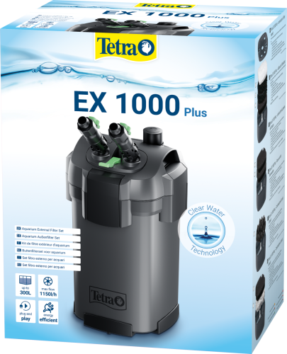 Детальная картинка Внешний фильтр Tetra EX 1000 Plus, для аквариумов 150 - 300 литров
