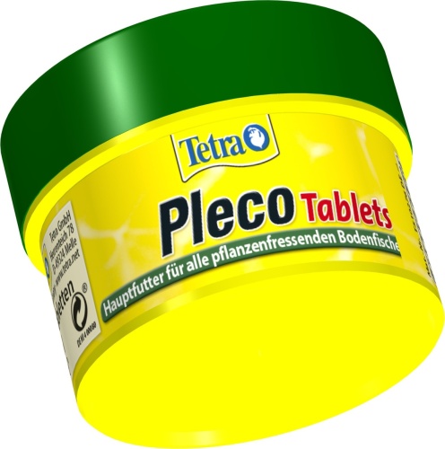 Детальная картинка Корм Tetra Pleco Tablets 58 табл., таблетки для крупных травоядных донных рыб со спирулиной фото 2