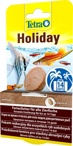 Детальная картинка Корм Tetra Holiday 30 г (гель), для всех видов рыб, на время отпуска до 14 дней фото 3