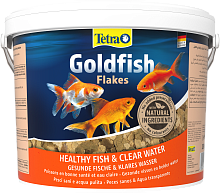 Картинка анонса Корм Tetra Goldfish Flakes 10 л (ведро), хлопья для золотых рыбок