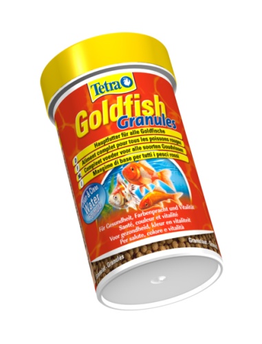 Детальная картинка Корм Tetra Goldfish Granules 100 мл, гранулы для золотых рыбок фото 3