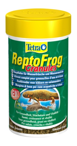 Детальная картинка Корм для лягушек и тритонов Tetra ReptoFrog Granules 100 мл, гранулы