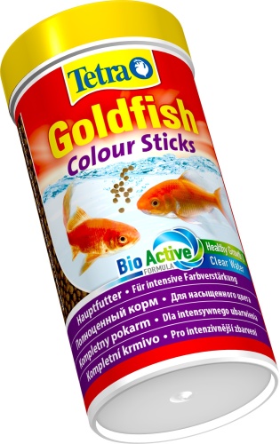 Детальная картинка Корм Tetra Goldfish Colour Sticks 250 мл, палочки  для золотых рыбок, для усиления окраса фото 2