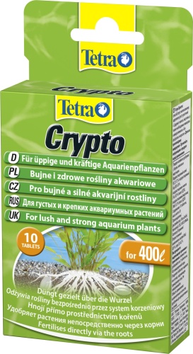 Детальная картинка Удобрение Tetra Сrypto 10 таб., для подкормки корневой системы водных растений