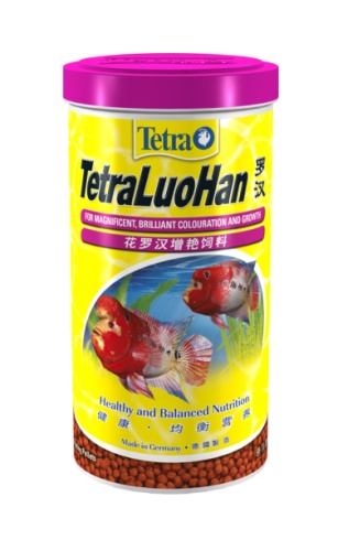 Детальная картинка Корм Tetra Luo Han 1000 мл, плавающие шарики для рыб размером от 15 cм, подходит для цихлид flowerhorn