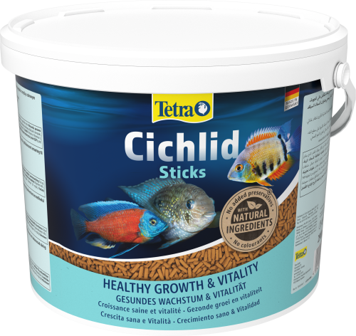 Детальная картинка Корм Tetra Cichlid Sticks 10 л, палочки для цихлид  фото 2