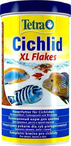 Детальная картинка Корм Tetra Cichlid XL Flakes 1000 мл, хлопья для крупных цихлид фото 3