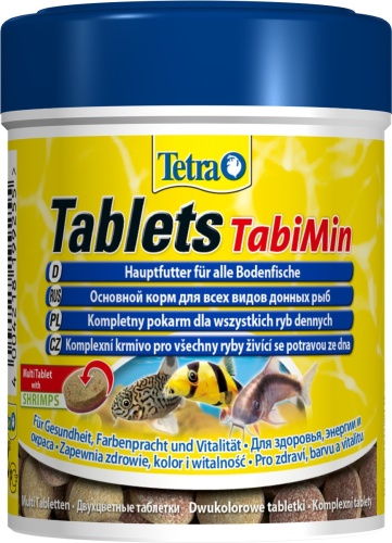 Детальная картинка Корм Tetra Tablets TabiMin 275 таб./150 мл / 85 г, таблетки для донных рыб фото 3