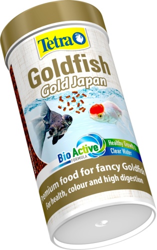 Детальная картинка Корм Tetra Goldfish Gold Japan 250 мл мини-палочки премиум для золотых рыбок, с зародышами пшеницы фото 2