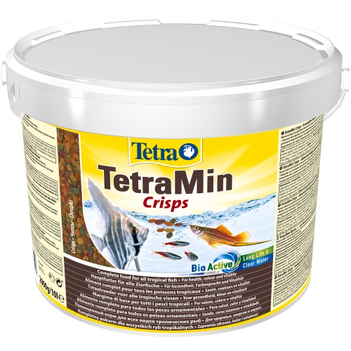 Детальная картинка Корм Tetra TetraMin Crisps 10 л, чипсы для всех видов рыб