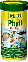 Картинка анонса Корм Tetra Phyll Flakes 250 мл, хлопья для всех видов травоядных рыб