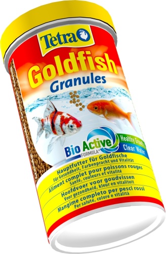 Детальная картинка Корм Tetra Goldfish Granules 500 мл, гранулы для золотых рыбок фото 2