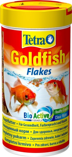 Детальная картинка Корм Tetra Goldfish Flakes 250 мл, хлопья для золотых рыбок