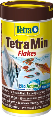Детальная картинка Корм Tetra TetraMin Flakes 250 мл, хлопья для всех видов рыб