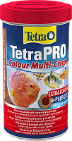 Картинка анонса Корм Tetra TetraPRO Colour Multi-Crisps 500 мл, чипсы премиум для усиления окраски всех видов тропических рыб