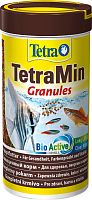 Картинка анонса Корм Tetra TetraMin Granules 250 мл, гранулы для всех видов рыб