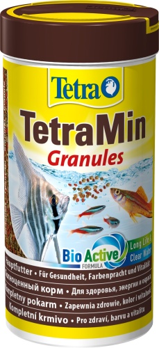 Детальная картинка Корм Tetra TetraMin Granules 250 мл, гранулы для всех видов рыб